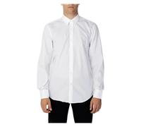 Antony Morato Herrenhemd Weiß Baumwolle Herbst/Winter - Größe: 54