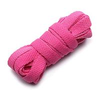 ANUFER 1 Paar 9 mm Breite Flache Schnürsenkel für Trainer Stiefel Klassischer Ersatz für Schuhschnürsenkel P11 Pfirsichrot 300cm