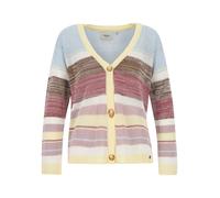 Strickpullover PEPE JEANS "cardigan ANYA CARDIGAN", Damen, Gr. L, schwarz blush pink, 39% Viskose, 36% Polyester, 25% Papier, Pullover Strickpullover (39207511-L) schwarz blush pink