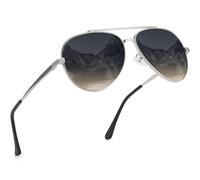 ANYLUV Sonnenbrille Herren Polarisiert, Pilotenbrille Sonnenbrille Damen Metallrahmen Klassische Retro Schutz Sunglasses
