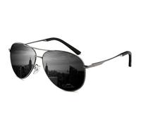 ANYLUV Sonnenbrille Herren Polarisiert, Pilotenbrille Sonnenbrille Damen Metallrahmen Klassische Retro Schutz Sunglasses