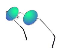 ANYLUV Sonnenbrille Herren Polarisiert, Runde Sonnenbrille Herren Damen Klassische mit UV-Schutz 45mm