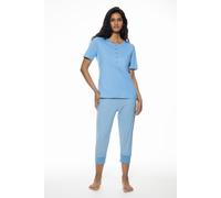 Anzug 3/4 lang, kurzarm Serie Small Stripes Summer Blue blau 44