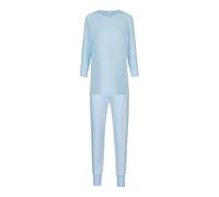 Mey Schlafanzug Simple Stripes Alice Blue Damen Größe 38