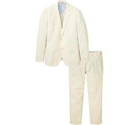 Anzug aus luftigem Leinen-Mix in Regular Fit (2-tlg.Set) 48