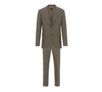 Anzug BENVENUTO. "MARIO Messina", Herren, Gr. 106, N + S Gr, braun (schlamm), Obermaterial: 95% Wolle WO. 5% Elasthan EL. 94% Polyester PES. 6% Elasthan EL. 94% Polyester PES. 6% Elasthan EL., uni, mo
