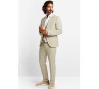 Anzug CINQUE "CIMONOPOLI", Herren, Gr. 102, S-Gr, braun (hellbraun), Web, Obermaterial: 53% Polyester, 43% Schurwolle, 4% Elasthan, unifarben, schmal, Anzüge Anzug, mit Powerstretch (30120334-102)