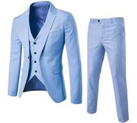 Anzug Herren Klassischer Hochzeitsanzug - 2-Teilig Business Suits Männer Sakko Hose Slim Fit Zwei Leicht Outfit Knöpfe Smoking Für Blazer Set