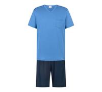 MEY Pyjama blau | S