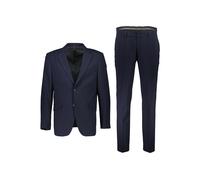 Anzug LINDBERGH "Anzug Modern Fit", Herren, Gr. 52, Normalgrößen, blau (navy), Obermaterial: 67% Polyester, 28% Viskose, 5% Elasthan. Futter: 98% Polyester, 2% Elasthan, unifarben, Anzüge (56683706-52
