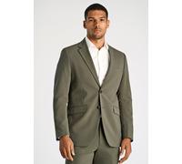 Anzug LINDBERGH "Anzug Modern Fit", Herren, Gr. 56, Normalgrößen, grün (army), Obermaterial: 67% Polyester, 28% Viskose, 5% Elasthan. Futter: 98% Polyester, 2% Elasthan, unifarben, Anzüge (43721364-56