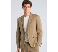 Anzug LINDBERGH "Anzug Relaxed Fit", Herren, Gr. 56, Normalgrößen, beige (army), Obermaterial: 77% Polyester, 18% Viskose, 5% Elasthan. Futter: 100% Polyester, unifarben, Anzüge (71722909-56) army