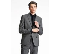 Anzug LINDBERGH "Anzug Slim Fit", Herren, Gr. 44, Normalgrößen, grau (grau mix), Obermaterial: 68% Polyester, 30% Viskose, 2% Elasthan. Futter: 100% Polyester. Füllung: 100% Polyester, unifarben, slim
