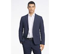 Anzug LINDBERGH "Anzug Slim Fit", Herren, Gr. 50, Normalgrößen, navy, Obermaterial: 68% Polyester, 30% Viskose, 2% Elasthan. Futter: 100% Polyester. Füllung: 100% Polyester, unifarben, slim fit, Anzüg