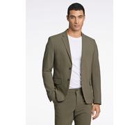 Anzug LINDBERGH "Anzug Slim Fit", Herren, Gr. 52, Normalgrößen, olive, Obermaterial: 68% Polyester, 30% Viskose, 2% Elasthan. Futter: 100% Polyester. Füllung: 100% Polyester, unifarben, slim fit, Anzü