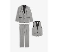 Anzug mit Weste in Regular Fit (3-tlg.Set) 50