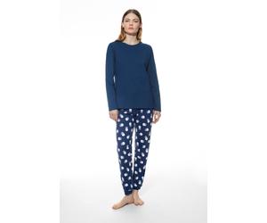 Anzug Serie Scribbled Dots Deep Marine blau 46
