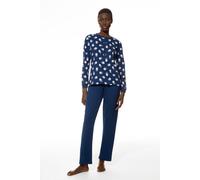 Anzug Serie Scribbled Dots Deep Marine blau 48