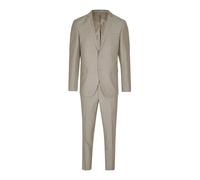Steffen Klein Herren Designer Anzug - Slim Fit - Größe 102 - Zweiteiler Business Anzug - Beige