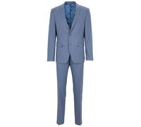steffenklein classy gentleman Herren Anzug Slim Fit Nadelstreifen