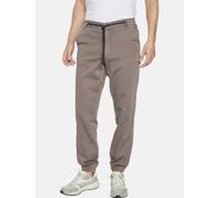 Anzughose BABISTA "Hose CARLIDE", Herren, Gr. 50, N-Gr, grau (beige), Obermaterial: 74% Baumwolle CO. 24% Polyester COOLMAX PES(Coolmax). 2% Elasthan EL., regular fit, Hosen Anzughose, mit verstellbar