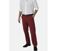 Anzughose BABISTA "Hose MODAFLORO", Herren, Gr. 52, rot, Obermaterial: 98% Baumwolle CO. 2% Elasthan EL., regular fit, Hosen Anzughose, mit mehr Bequemlichkeit (74819925-52) rot