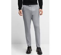 Anzughose CINQUE "CIBEPPE", Herren, Gr. 110, N + S Gr, dunkelblau, Web, Obermaterial: 66% Polyester, 20% Viskose, 8% Elasthan, 6% Polyacryl, Strukturmuster, gerade, unten schmal lang, Hosen Anzughose,