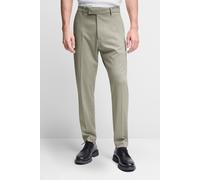 Anzughose CINQUE "CIBEPPE", Herren, Gr. 50, N + S Gr, braun, Web, Obermaterial: 60% Polyester, 35% Viskose, 5% Elasthan, unifarben, gerade, unten schmal lang, Hosen Anzughose, Tapered-Fit, normale Lei