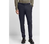Anzughose CINQUE "CIBRAVO", Herren, Gr. 52, N + S Gr, dunkelblau, Web, Obermaterial: 59% Viskose, 39% Polyester, 2% Elasthan, gemustert, schmal lang, Hosen Anzughose, in dezentem Muster, Slim Fit (754