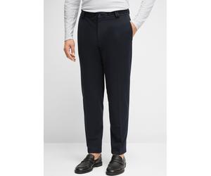 Anzughose CINQUE "CIJUNO-O", Herren, Gr. 98, S-Gr, blau (dunkelblau), Web, Obermaterial: 52% Polyester, 21% Polyamid, 17% Viskose, 10% Elasthan, unifarben, relaxed fit lang, Hosen Anzughose, Jog-Pants