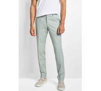 Anzughose CINQUE "CIMONOPOLI-H", Herren, Gr. 110, S-Gr, grün (hellgrün), Web, Obermaterial: 53% Polyester, 43% Schurwolle, 4% Elasthan, schmal lang, Hosen Anzughose, mit Paspeltaschen hinten (19619007