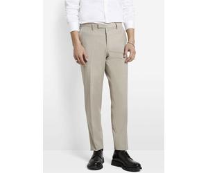 Anzughose CINQUE "CIMONOPOLI-H", Herren, Gr. 98, S-Gr, braun (hellbraun), Web, Obermaterial: 53% Polyester, 43% Schurwolle, 4% Elasthan, schmal lang, Hosen Anzughose, mit Paspeltaschen hinten (7257306