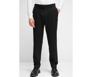 Anzughose CINQUE "CISALTO", Herren, Gr. 54, N + S Gr, schwarz, Web, Obermaterial: 52% Polyester, 21% Polyamid, 17% Viskose, 10% Elasthan, unifarben, relaxed fit lang, Hosen Anzughose (29186013-54) sch