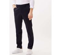 Anzughose EUREX BY BRAX "Style JAN", Herren, Gr. 26, Normalgrößen, blau (navy), Web, 60% Wolle, 38% Polyester, 2% Elasthan, regular fit, Hosen Anzughose (92582639-26) navy
