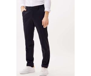 Anzughose EUREX BY BRAX "Style JAN", Herren, Gr. 28, Normalgrößen, blau (navy), Web, 60% Wolle, 38% Polyester, 2% Elasthan, regular fit, Hosen Anzughose (92582639-28) navy