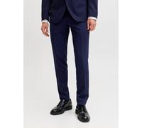 Anzughose JACK & JONES "JPRFRANCO TROUSER NOOS" Gr. 56, N-Gr, blau (medieval blue) Herren Hosen (55217810-56) medieval blue