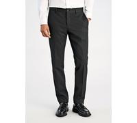 Anzughose JUNK DE LUXE "Anzughose Slim Fit", Herren, Gr. 54, schwarz, Obermaterial: 54% Polyester, 44% Wolle, 2% Elasthan, unifarben, slim fit, Hosen Anzughose (34588952-54) schwarz