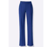 Anzughose LADY, Damen, Gr. 22, Kurzgrößen, blau (royalblau), 75% Polyester, 21% Viskose, 4% Elasthan, unifarben, Hosen Anzughose (45822867-22) royalblau