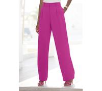 Anzughose LASCANA Gr. 44, N-Gr, pink (fuchsia) Damen Hosen (35701929-44) fuchsia