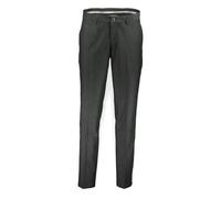 Anzughose LINDBERGH "Anzughose Modern Fit", Herren, Gr. 31, grau (grau mel), Obermaterial: 62% Polyester, 32% Viskose, 6% Elasthan. Futter: 98% Polyester, 2% Elasthan, meliert, normal, Hosen Anzughose