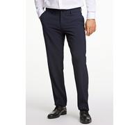 Anzughose LINDBERGH "Anzughose Modern Fit", Herren, Gr. 48, blau (navy), Obermaterial: 67% Polyester, 28% Viskose, 5% Elasthan; Futter: 98% Polyester, 2% Elasthan, unifarben, normal, Hosen Anzughose (