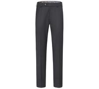Anzughose MEYER "Roma", Herren, Gr. 23, Normalgrößen, blau (marine), 54% Polyester;43% Wolle;3% Elasthan, unifarben, slim fit lang, Hosen, mit Französische Seitentaschen (63976263-23) marine