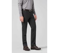 Meyer Roma Regular Fit Stoffhose anthrazit, Einfarbig