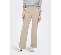 ONLY Damen Hose ONLPOPTRASH Life MW - Relaxed Fit - Schwarz Beige XS S M L XL, Größe:XS/34, Farbe:Pure Cashmere 15341829