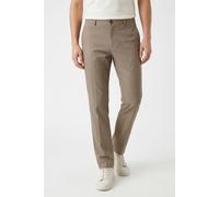 Anzughose SELECTED "SLH175-SLIM ROBERT FLEX PANTS NOOS", Herren, Gr. 34, Länge 34, sand, Web, Obermaterial: 67% Polyester, 29% Viskose, 4% Elasthan, unifarben, slim fit knöchellang, Hosen Anzughose (5