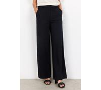 Anzughose SOYACONCEPT "SC-DANIELA 9", Damen, Gr. 36, N-Gr, schwarz, Web, Obermaterial: 73% Polyester, 24% Viskose, 3% Elasthan, unifarben, normal, Hosen Anzughose, aus Polyester, Viskose und Elasthan,