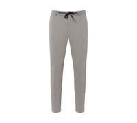 Anzughose THOMAS GOODWIN "Hose", Herren, Gr. 27, Normalgrößen, grau (lightgrau), 60% Polyester, 35% Viskose, 5% Elasthan, unifarben, slim fit lang, Hosen Anzughose, im Slim-Fit, 3936-0-2835 (70552201-