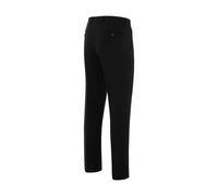 Anzughose THOMAS GOODWIN "Hose", Herren, Gr. 46, Normalgrößen, schwarz, 60% Wolle, 38% Polyester, 2% Elasthan, unifarben, figurumspielend lang, Hosen Anzughose, im Modern-Fit, 3938-1-44026 (39086417-4