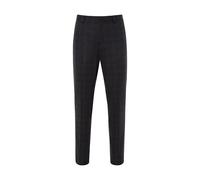 Anzughose THOMAS GOODWIN "Hose", Herren, Gr. 50, Normalgrößen, blau (navy), 55% Polyester, 39% Viskose, 6% Elasthan, unifarben, figurumspielend lang, Hosen Anzughose, im Modern-Fit, 3938-7-3355 (33116