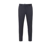 Anzughose THOMAS GOODWIN "Hose", Herren, Gr. 56, Normalgrößen, indigo, 60% Polyester, 35% Viskose, 5% Elasthan, unifarben, slim fit lang, Hosen Anzughose, im Slim-Fit, 3936-0-2835 (22609208-56) indigo